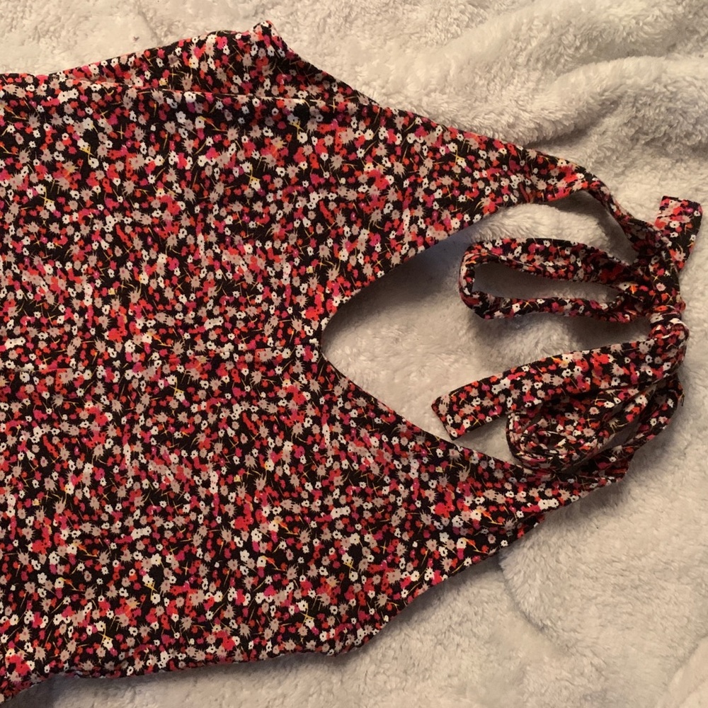 Floral Halter Dress